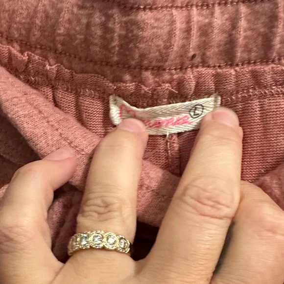 Women's Coral Leopard Print Pajama Set - Picture 8 of 15